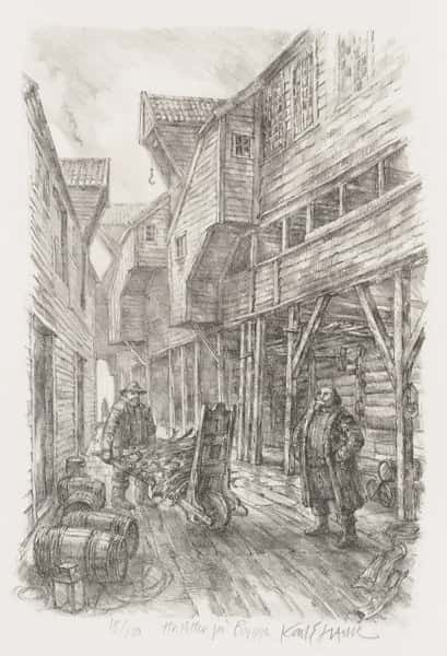 På bryggen av Karl Erik Harr