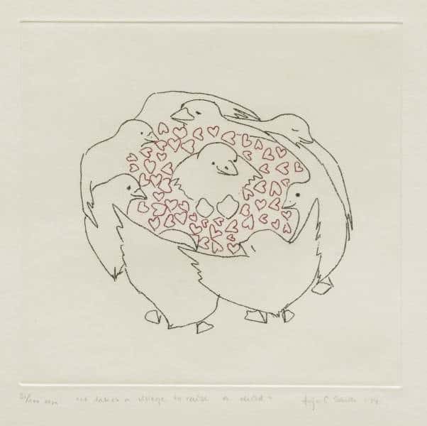 It takes a village to raise a child av Anja Solvik