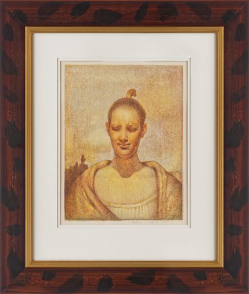 Pike i sommersol av Odd Nerdrum
