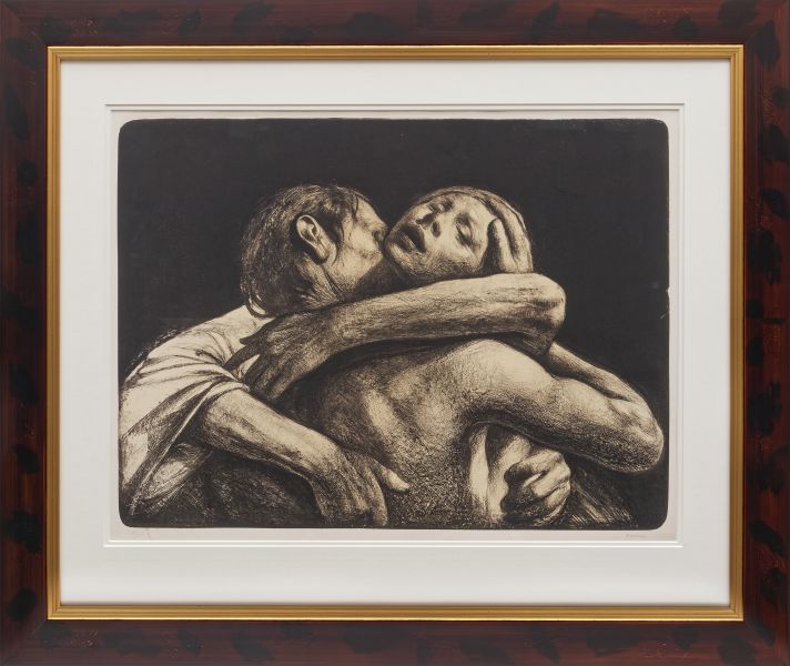 Omfavnelsen av Odd Nerdrum