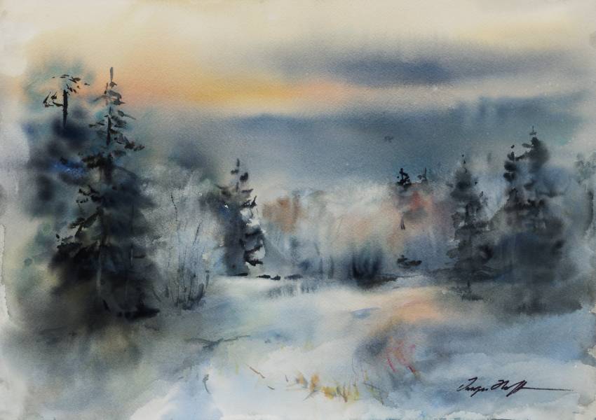 Vinter 4 av Inger Hoff
