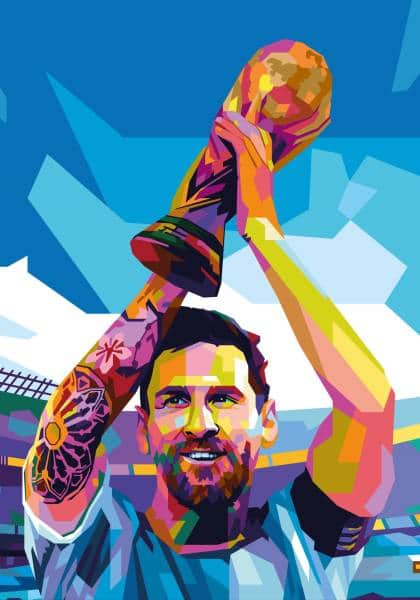 Lionel Messi av Torbjørn Endrerud